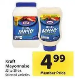 Safeway Kraft Mayonnaise offer