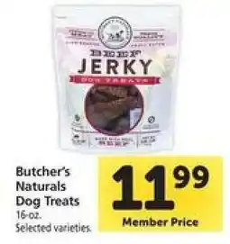 Safeway Butcher's Naturals Dog Treats offer