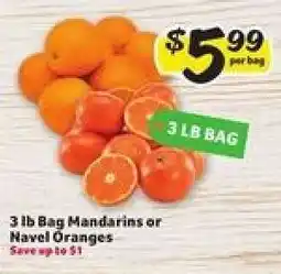 Winn Dixie 3 lb Bag Mandarins or Navel Oranges offer