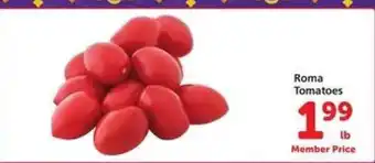 Safeway Roma Tomatoes offer