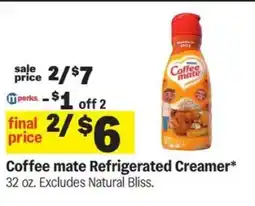 Meijer Coffee mate Refrigerated Creamer offer