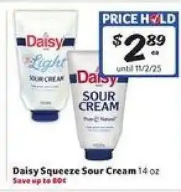 Winn Dixie Daisy Squeeze Sour Cream offer
