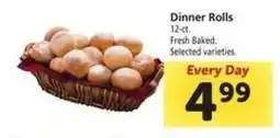 Safeway Dinner Rolls offer