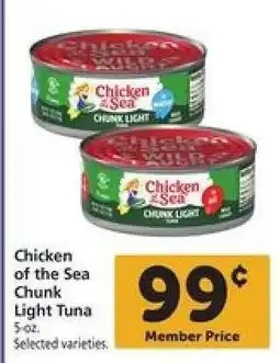 Safeway Chicken Of The Sea Chunk Light Tuna offer