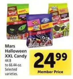 Safeway Mars Halloween XXL Candy offer