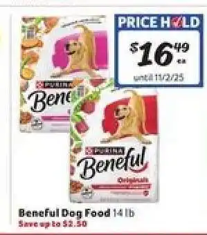Winn Dixie Beneful Dog Food offer