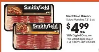 Kroger Smithfield Bacon offer