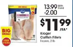 Kroger Kroger Catfish Fillets offer