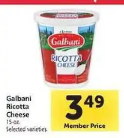 Safeway Galbani Ricotta Cheese offer