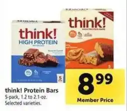 Safeway think! Protein Bars offer