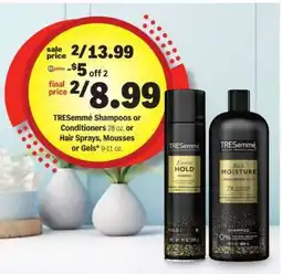 Meijer TRESemmé Shampoos or Conditioners offer
