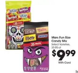 Kroger Mars Fun Size Candy Mix offer