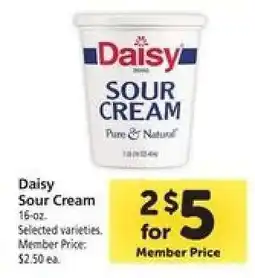 Safeway Daisy Sour Cream offer