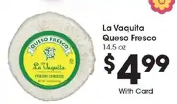 Kroger La Vaquita Queso Fresco offer