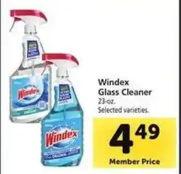 Safeway Windex Glass Cleaner offer