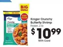 Kroger Kroger Crunchy Butterfly Shrimp offer