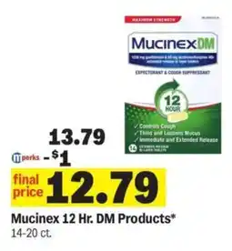 Meijer Mucinex 12 Hr. DM Products offer