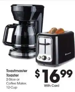 Kroger Toastmaster Toaster offer