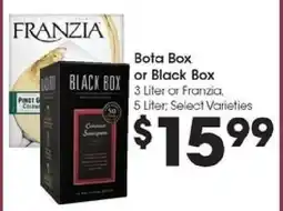 Kroger Bota Box or Black Box offer
