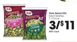 Kroger Dole Salad Kits offer