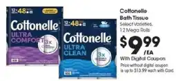 Kroger Cottonelle Bath Tissue offer