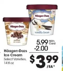 Kroger Häagen Dazs Ice Cream offer