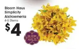 Kroger Bloom Haus Simplicity Alstroemeria offer
