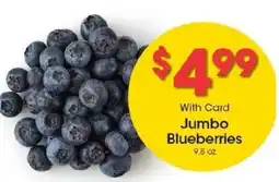 Kroger Jumbo Blueberries offer