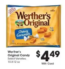 Kroger Werther’s Original Candy offer