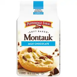Walgreens Montauk Soft Baked Cookies Milk Chocolate Chunk offer