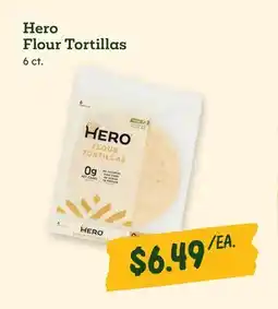 Sprouts Farmers Market Hero Flour Tortillas offer