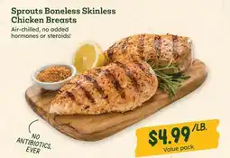 Sprouts Farmers Market Sprouts Boneless Skinless Chicken Breasts offer