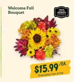 Sprouts Farmers Market Welcome Fall Bouquet offer