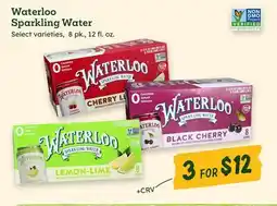 Sprouts Farmers Market Waterloo Sparkling Water offer