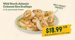 Sprouts Farmers Market Wild North Atlantic Colossal Sea Scallops offer