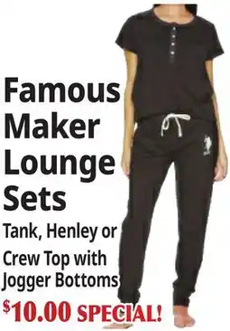 Ocean State Job Lot Famous Maker Lounge Sets offer