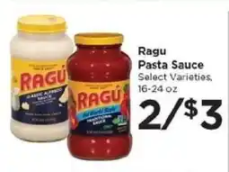 Food 4 Less Ragú Pasta Sauce offer