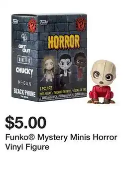 Five Below Funko Mystery Minis Horror Vinyl Figure offer