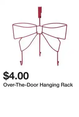 Five Below Over-The-Door Hanging Rack offer