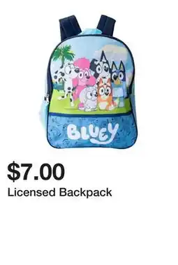 Five Below Licensed Backpack offer