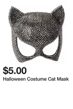 Five Below Halloween Costume Cat Mask offer