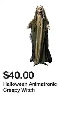 Five Below Halloween Animatronic Creepy Witch offer