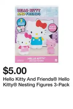 Five Below Hello Kitty And Friends Hello Kitty Nesting Figures 3-Pack offer