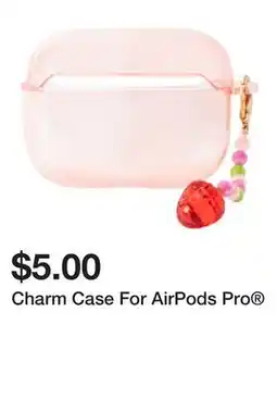 Five Below Charm Case For AirPods Pro offer