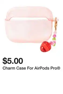 Five Below Charm Case For AirPods Pro offer