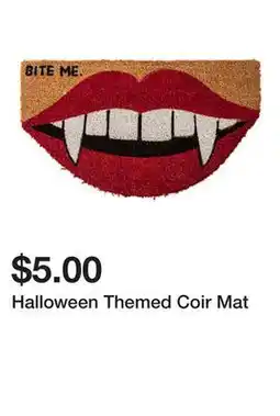 Five Below Halloween Themed Coir Mat offer
