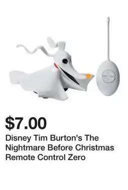 Five Below Disney Tim Burton's The Nightmare Before Christmas Remote Control Zero offer