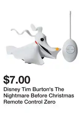 Five Below Disney Tim Burton's The Nightmare Before Christmas Remote Control Zero offer