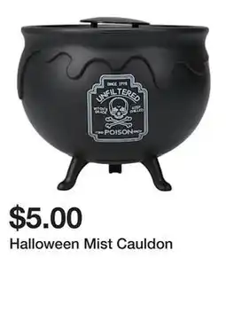 Five Below Halloween Mist Cauldon offer