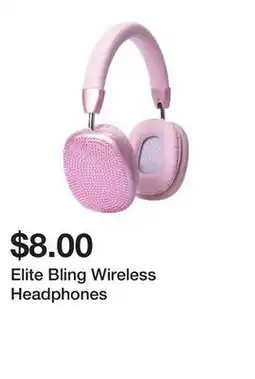 Five Below Elite Bling Wireless Headphones offer